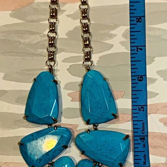 Kendra Scott Harlow Turquoise Necklace - Picture 6 of 8